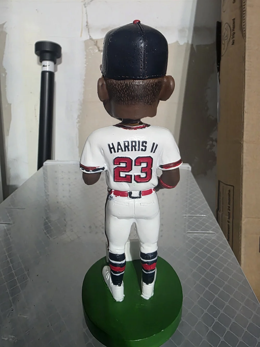 Atlanta Braves Michael Harris ll Red & Black Baseball Bobblehead - NO BOX